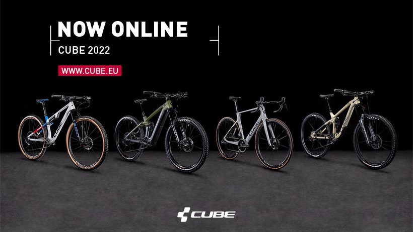 Die neuen Cube 2022 online bei Tyl4sports