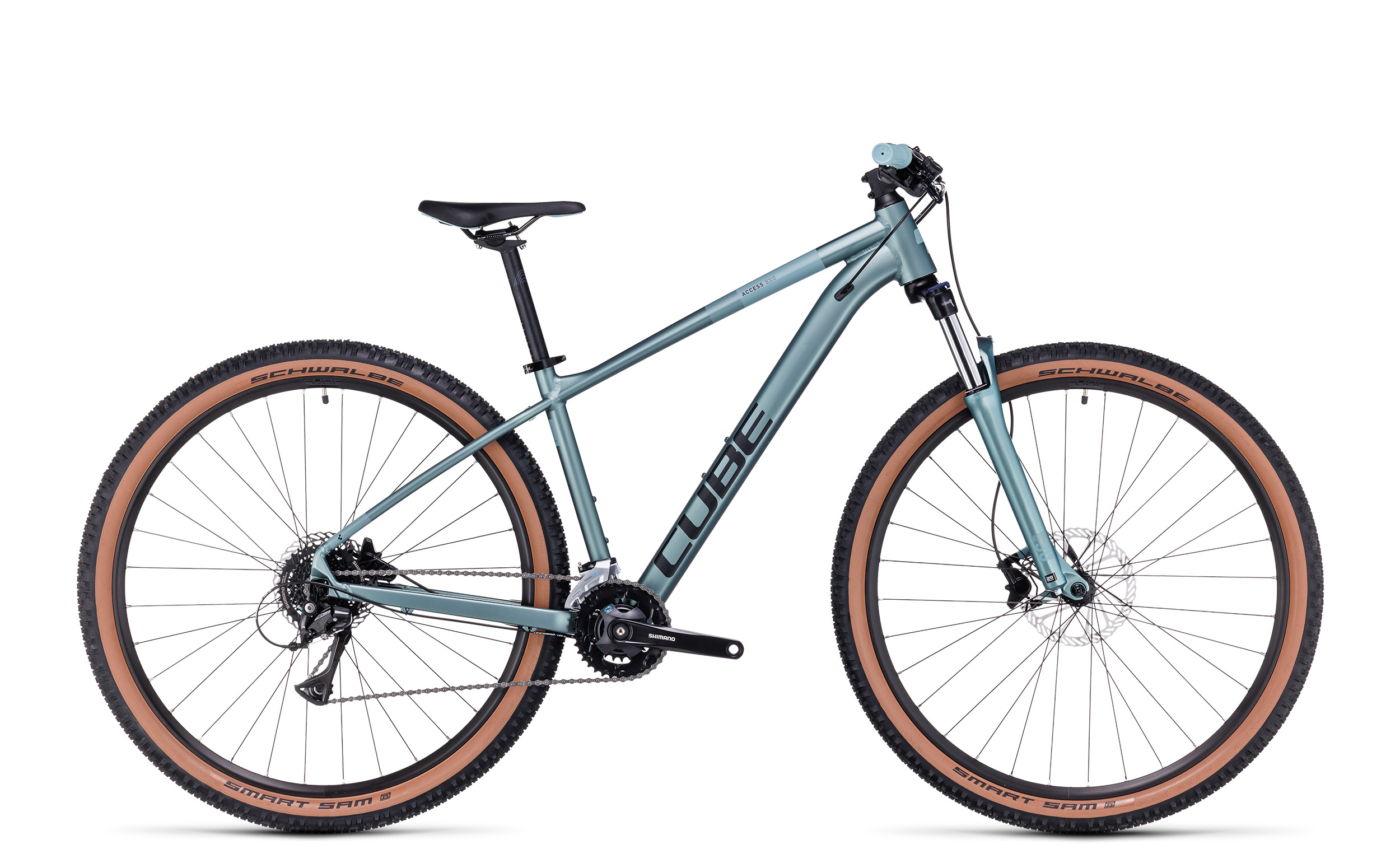 Cube Access WS EXC eucalyptus´n´black (Bike Modell 2023) bei tyl4sports.at