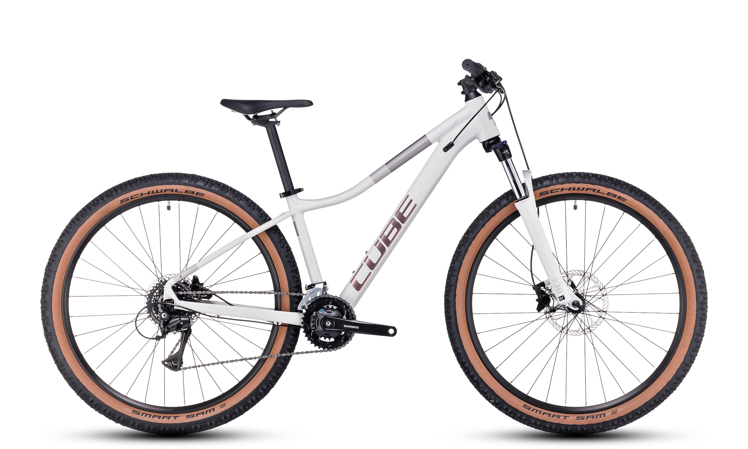 Cube Access WS EXC lightgrey´n´rose (Bike Modell 2023) bei tyl4sports.at