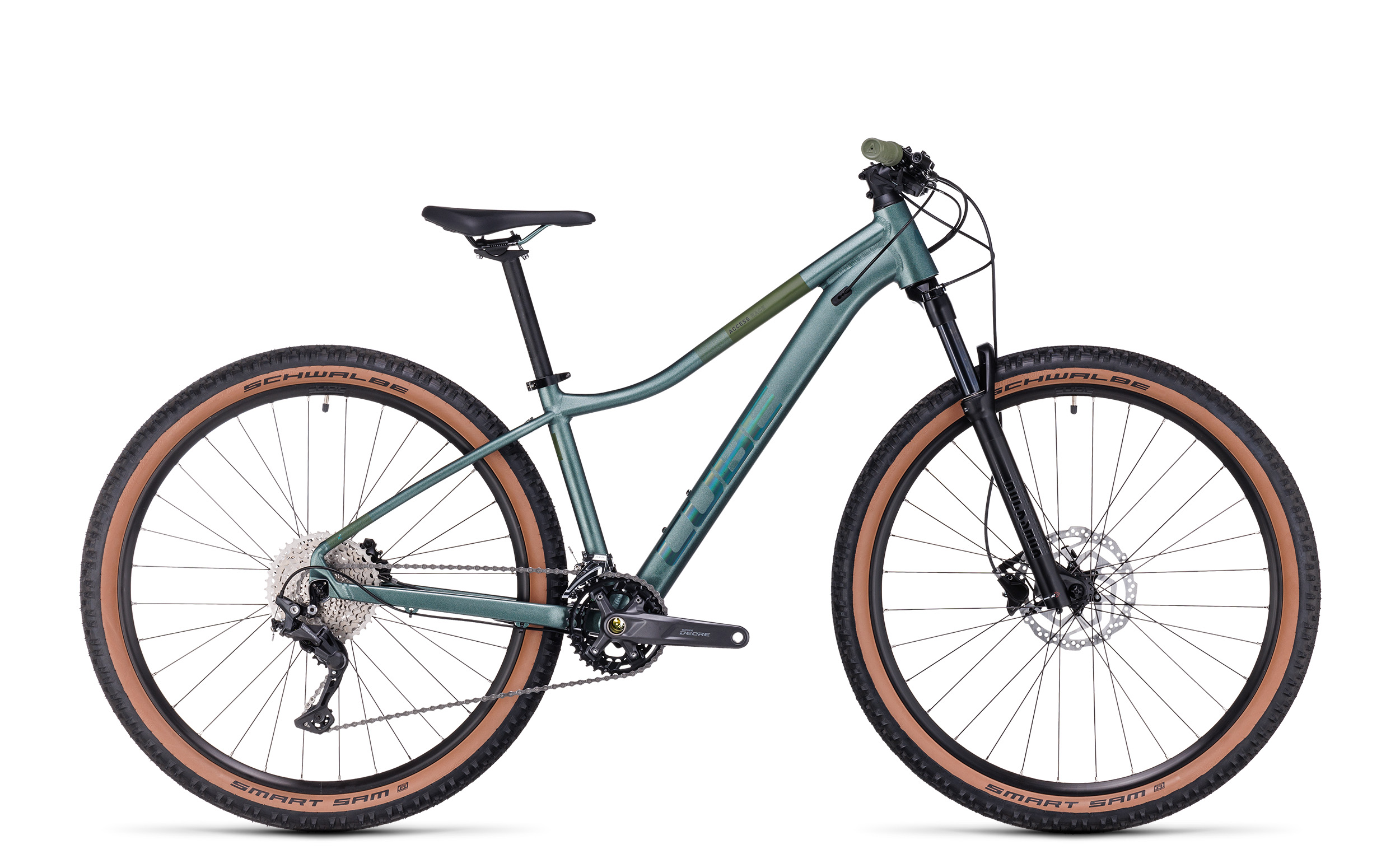 Cube Access WS Race sparkgreen´n´olive (Bike Modell 2023) bei tyl4sports.at