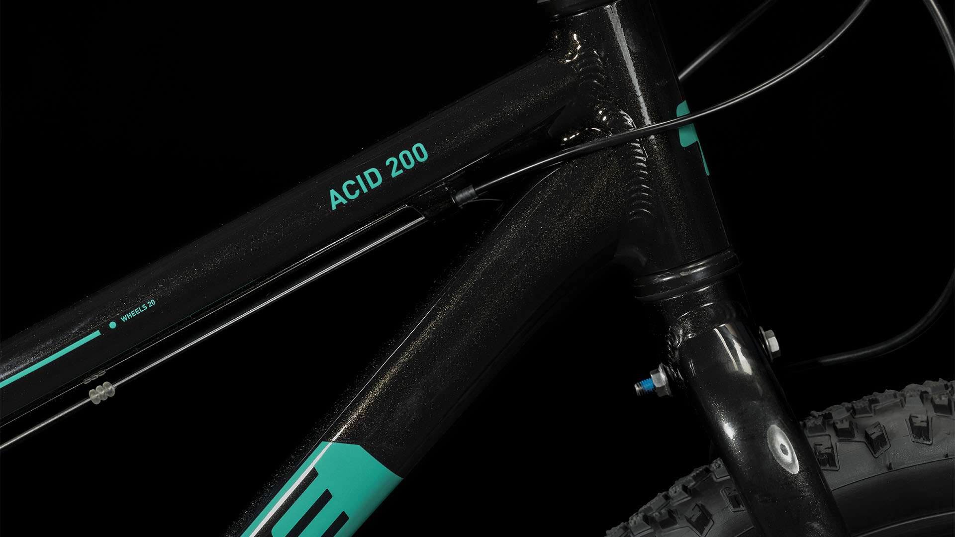 Cube Acid 200 Disc black´n´green (Bike Modell 2023) bei tyl4sports.at