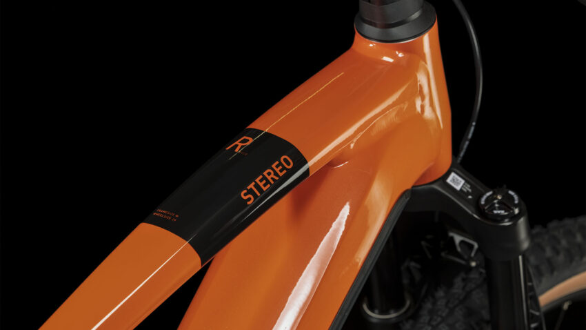 Cube Stereo Hybrid 120 Race 625 sparkorange´n´black (Bike Modell 2023) bei tyl4sports.at