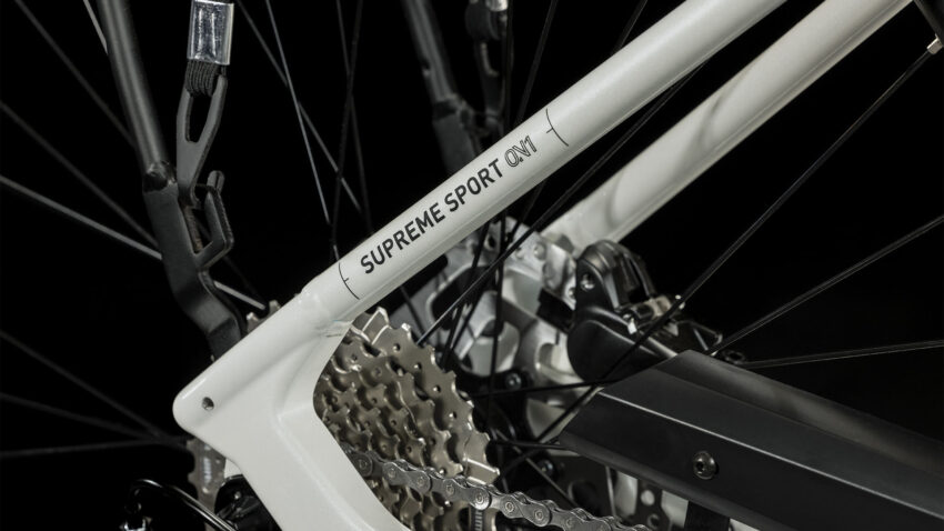 Cube Supreme Sport Hybrid ONE 500 white´n´black (Bike Modell 2023) bei tyl4sports.at