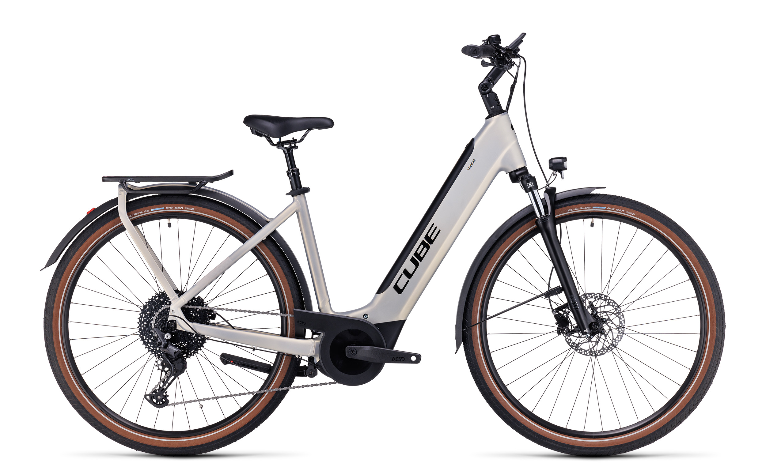 Cube Touring Hybrid Pro 500 pearlysilver´n´black (Bike Modell 2023) bei tyl4sports.at