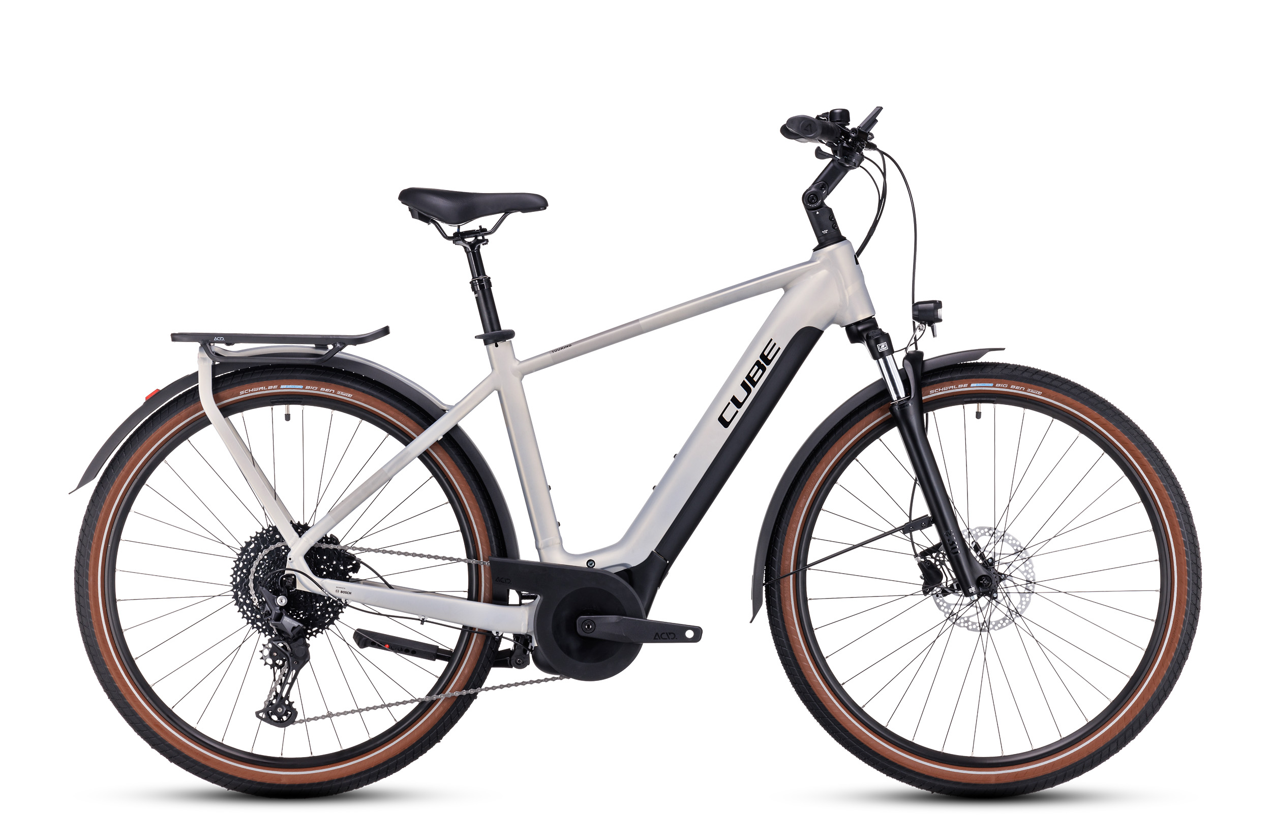 Cube Touring Hybrid Pro 500 pearlysilver´n´black (Bike Modell 2023) bei tyl4sports.at